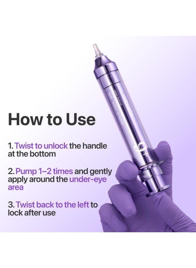 numbuzin No.9 NAD+ Retinol Volumetox Eye Cream 10ml - Image 2